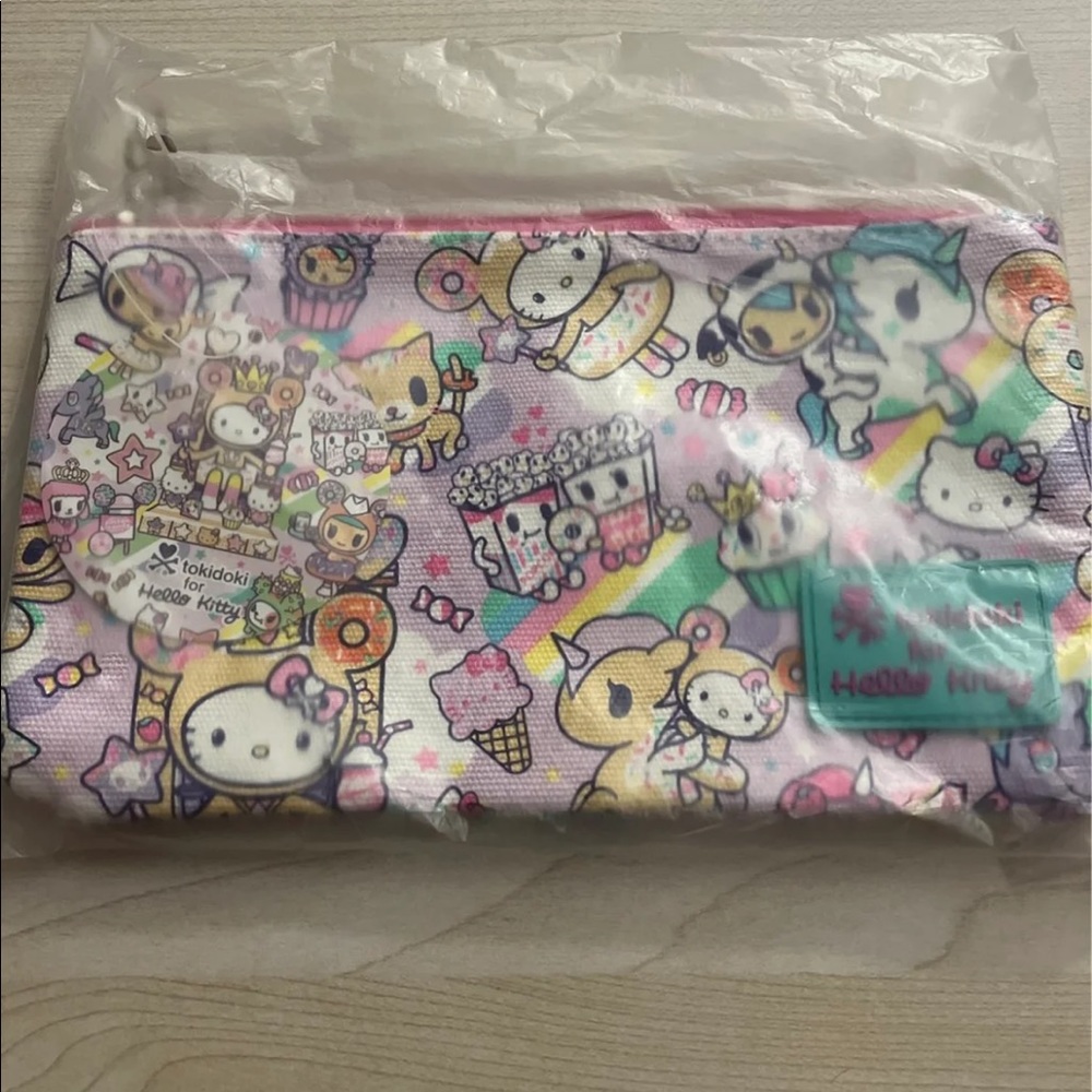 Tokidoki for hello kitty bag pouch sweet shop